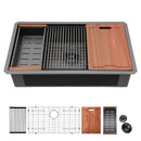 Workstation Kitchen Sink, Single Bowl Undermount by HouseOfZazla