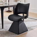 Modern Swivel Dining Chair With High Back by HouseOfZazla