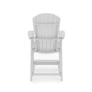 Adirondack Style Counter Chair Stylish HDPE Poly Lumber For Dining, Patio, And Garden Comfort by HouseOfZazla