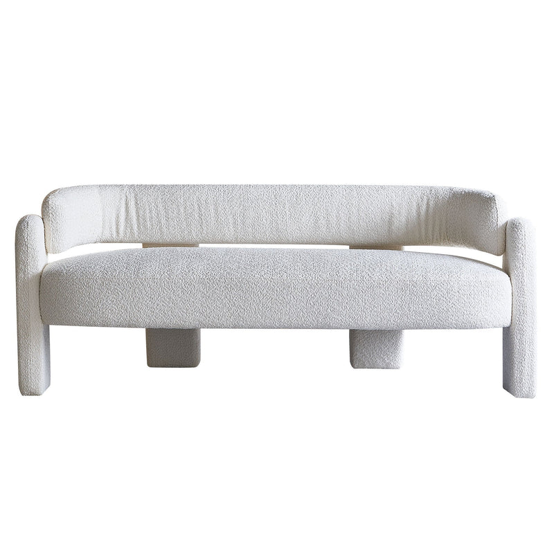 Walker Edison | Boucle Modern Sofa