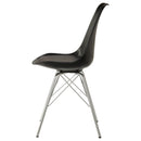 Padded Dining Chair (Set of 2) - Black by HouseOfZazla