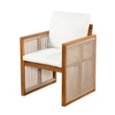 9-Piece Acacia Wood Outdoor Patio Dining Set
