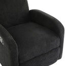 Contemporary 360 Swivel and Glider Recliner Chair by HouseOfZazla