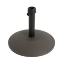 Ander Outdoor 35-pound Round Umbrella Base - Brown by HouseOfZazla