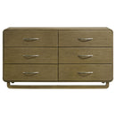 Tully - 6 Drawer Dresser - Nutmeg Brown
