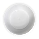 52.7 Inch Round Freestanding Solid Surface Soaking Bathtub