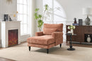 Modern Chaise Lounge Upholstered Indoor Recliner Sofa