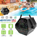 Automatic Bubble Machine 25W Pro Bubble Blower Maker w/ Handle for DJ DISCO Stages Wedding Kids Birthday Parties