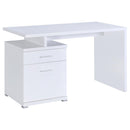 2 Drawer Reversible Office Desk With Modular Design