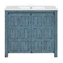 Bathroom Vanity Organizer With Sink, Combo Cabinet Set, Bathroom Storage Cabinet by Unique Piece Furniture