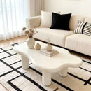 Cloud Shaped Coffee Table With 4 Round Legs