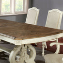 Rustic Dining Set With Table And Upholstered Chairs by Unique Piece Furniture