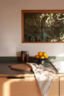 Matte Black Ceramic Footed Bowl