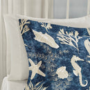 7 Piece Cotton Sateen Comforter Set Coral Cal King