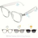 2025 Wireless Smart Glasses – Auto-Dimming, Touch Control, Hands-Free Audio