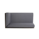 Brava - X Back Corner Bench by HouseOfZazla