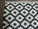 4' X 6' Hand Woven Wool Rug Contemporary Kilim Dhurrie Modern Oriental Area Rug