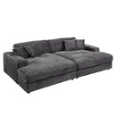 Hilde - Sectional Sofa With 4 Pillows by Unique Piece Furniture