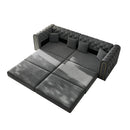 3-In-1 Convertible Sleeper Sofa With Movable Ottoman For Living Room by HouseOfZazla