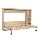 Murphy Bed With Bookshelf And Storage by HouseOfZazla