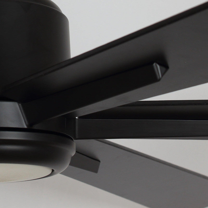 65" Bendan Industrial Downrod Mount Ceiling Fan with Lighting and Remote Control