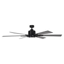 65" Bendan Industrial Downrod Mount Ceiling Fan with Lighting and Remote Control