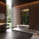 Alora 65-Inch Luxury Freestanding Soaking Bathtub With Overflow And Pop-Up Drain (SAK69451)