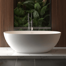 Alora 65-Inch Luxury Freestanding Soaking Bathtub With Overflow And Pop-Up Drain (SAK69451)