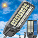 6500W Solar Street Light 7000K 800000LM Auto On/Off Dusk to Dawn IP67 Waterproof Motion Sensor