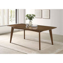 Marcella - Rectangle Dining Table With Leaf Extension - Dark Walnut