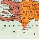Vintage Map of Caribbean Sea 1943