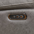 Liyasi - Dual Okin Motor Rocking And 240° Swivel Single Sofa Seat Recliner Chair Infinite Position, Head Rest With Power Function
