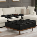 Mariah - Upholstered Lift Top Table Storage Ottoman by Unique Piece Furniture