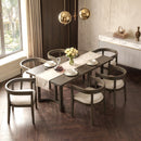 TREXM 7 Piece Dining Table Set for 6