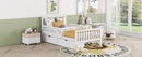 Platform Bed With Guardrails On Both Sides And 2 Storage Drawers by HouseOfZazla