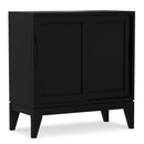 Harper - Low Storage Cabinet - Black by HouseOfZazla