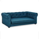 Modern Elegant Rectangle Pet Bed, Durable Elevated Dog Sofa by HouseOfZazla