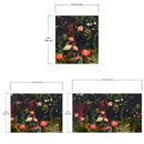 Chinoiserie Flowers Wallpaper. Asian Wall Art Mural