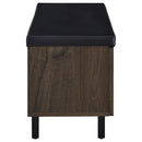 Clackamas - 2 Door Storage Bench With Padded Seat