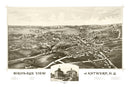 Vintage Map of Antwerp, New York 1888