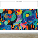 Colorful Boho Modern Wall Art Wallpaper Modern Home Decor Geometric Wallpaper