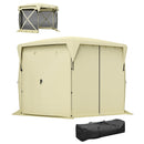 11 x 11ft Pop Up Tent with Removable Roof Cover by HouseOfZazla