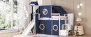 Loft Bed With Tent And Tower by HouseOfZazla