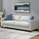 Pop Up Sleeper Sofa For Living Spaces - White by HouseOfZazla