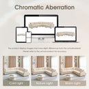 Convertible L Shaped Sectional Corner Couch With Armrest Storage Cup Holders USB Charger, Irregular Corner Oversized Comfy Modular Sofa by Unique Piece Furniture