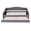 Design Upholstered Daybed With Light and Trundle by HouseOfZazla