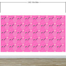 80's Wallpaper Neon Pink. 90’s Vintage Pink Memphis Wallpaper. I Love 80s.