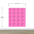 80's Wallpaper Neon Pink. 90’s Vintage Pink Memphis Wallpaper. I Love 80s.