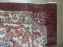 8' X 10' Vintage Handmade Chinese Art Deco Peking Nichols Wool Rug Flowers Nice
