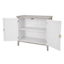 2 Door Cabinet, Suitable For Bedroom - Light Gray by HouseOfZazla